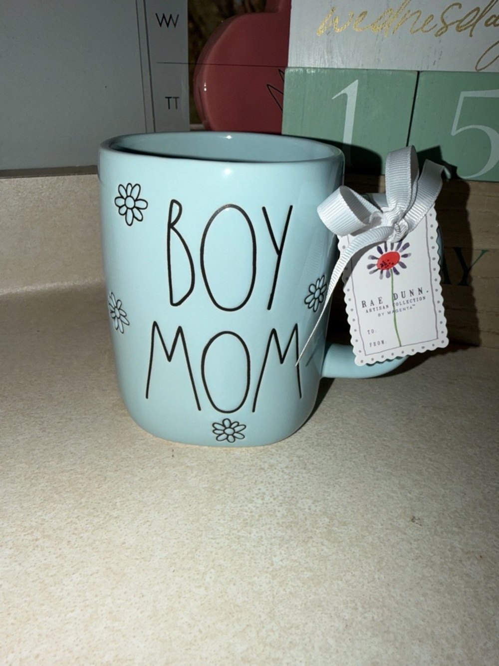 Rae dunn boy mom mug - yes